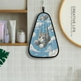thumbnail image 4 of Hanging Hand Towels For Kitchen Bathroom Home Decor Lightweight Flying Kitten, 4 of 6
