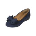 thumbnail image 2 of Vibrex Loafers for Women Fashion Casual Spring and Summer Beach Versatile Bowknot Shallow Shoes Women's Loafers Shoes with Bowknot Flats Casual Comfortable Walking Loafers Sandals for Women, 2 of 7