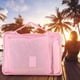 thumbnail image 4 of 6pcs bolsa de almacenamiento de ropa de viaje bolsas maleta portátil organizador de equipaje caso (rosa), 4 of 8