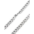 thumbnail image 4 of Coastal Jewelry Stainless Steel Curb Chain Necklace (9mm) - 24 Inches, 4 of 4