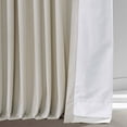 thumbnail image 6 of HPD Half Price Drapes Light Beige Heritage Plush Velvet Room Darkening Curtains for Bedroom & Living Room Curtains (1 Panel), Window Curtains 84 inches long, Extra Wide Curtains & Drapes, 100W X 84L, 6 of 6