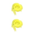thumbnail image 3 of Sonducket Bufandas cuadradas Pañuelo de gasa Accesorios de tela Adornos para el cabello Ropa de niños de jardín de infantes para Amarillo brillante 60*60cm 2piezas, 3 of 6