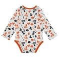 thumbnail image 3 of Infant White Philadelphia Flyers Quick Learner Long Sleeve Bodysuit, 3 of 3