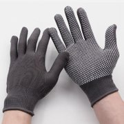 12 Pair Single Sided Working Gloves Polyester Cotton Work Gloves with Grip Dots