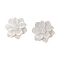 thumbnail image 2 of harmtty 1 Pair Stud Earrings Anti-allergy Decorative Exquisite Temperament Hyperbole Flower Faux Pearl Earrings for Dating, 2 of 8
