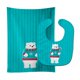 thumbnail image 1 of "Treasures Polar Bear No. 3 Babero para bebé y paño para eructar, multicolor, grande" Caroline's Treasures BB8985STBU, 1 of 1