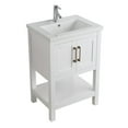 thumbnail image 4 of Maklaine 24" Single Sink Vanity in White, 4 of 10