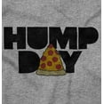 thumbnail image 2 of Pizza Hump Day Office Job Funny Work Womens Slim Fit Graphic Tee Brisco Brands L, 2 of 5
