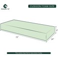 thumbnail image 3 of Chunyi Premium Upholstery Sofa Cushion Foam White Replacement Couch Cushions (H5*W24*L72), 3 of 6