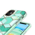 thumbnail image 3 of For iPhone 13 PRO Case In Mold Design Electroplated 2 Piece Hybrid Phone Cover, 3 of 5