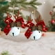 thumbnail image 4 of Adornos navideños, regalos navideños, campanas navideñas, astas navideñas, lazo, colgante para árbol de Navidad, decoración para ambiente festivo, adornos de campanas de metal, 4 of 6