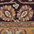 thumbnail image 4 of Rugsotic Carpets Hand Tufted Wool Eco-Friendly Area Rugs - 8'x11', Rectangle, Maroon Gold, Modern Contemporary Design, High Pile Handmade Anti Skid Rugs for Living Room, Bed Room (K00543), 4 of 6