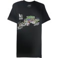 thumbnail image 1 of Skechers Mens Los Angeles Marathon 2019 Graphic T-Shirt black XS, 1 of 2