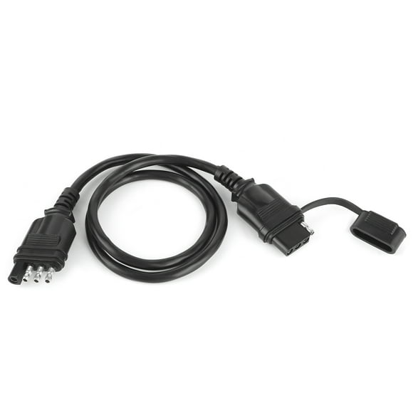 Wire Plug RV Wire Connector Metal And Plastic Flat Wire Extension Plug Sturdy And Durable For Home RV