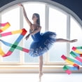 thumbnail image 5 of Uxcell Dance Ribbons, Gymnastics Dance Streamers with Non-Slip Wand Dance Flags Multi-Color, 5 of 7