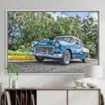 thumbnail image 6 of Office Printed, Car Photo Art, Vintage Car Artwork, Old Car Photo Print, Car Lover Gift Art Canvas, Classic Car Canvas Art, Retro Car Canvas , Canvas Wall Decor - Natural Framed, 6 of 9
