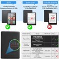 thumbnail image 2 of Dteck Clear Case for All-New Kindle Paperwhite 12th Gen 2024 (7") & Kindle Colorsoft Signature Edition (7") - Lightweight, Scratch-Proof Silicone Back Cover,Clear, 2 of 8