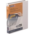 thumbnail image 4 of QuickFit, STW88010, Round Ring Unique Design Binder, 1 Each, White, 4 of 4