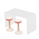 thumbnail image 3 of Mostrador de pub de 1/12 con modelo de taburetes,Juego de barra de bar con sillas en miniatura,Accesorios de aleación de en Zulema casa de muñecas, 3 of 8