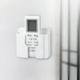 thumbnail image 2 of Harpily Organizer Rack Adhesive Wall Mount Phone Holder Mobile Phone Charger Socket Pocket Damage Free, 2 of 2