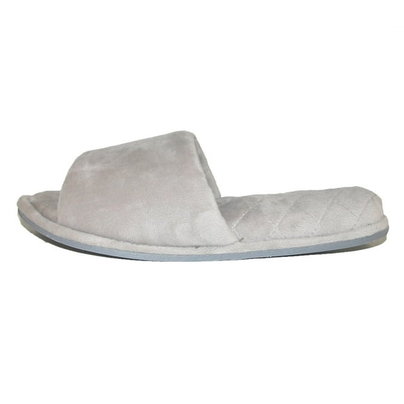 Dearfoams Womens Beatrice Velour Slide Slipper