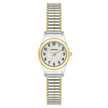 Armitron Women's Bold Two-Tone Wristwatch