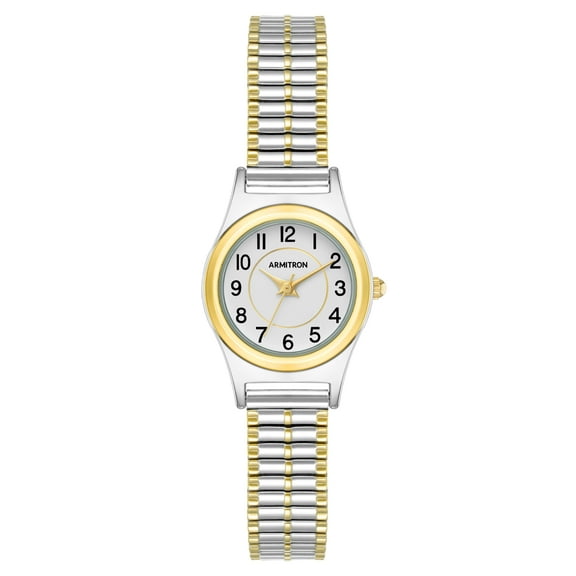Armitron Women's Bold Two-Tone Wristwatch
