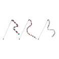 thumbnail image 2 of Funny Cat Stick Feather Pets Teaser Varitas Gatito Interacción Juguetes Camuflaje Hugtrwg Para estrenar, 2 of 5
