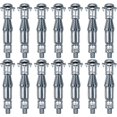 thumbnail image 1 of 20 Unids M6 * 50mm Anclajes de Metal de Cuerpo Hueco Expansión de Anclaje de Metal Tornillo de Anclaje de Expansión Anclaje de Metal para Pared Hueca de Placa de Yeso, 11 Feliz Sencillez, 1 of 5