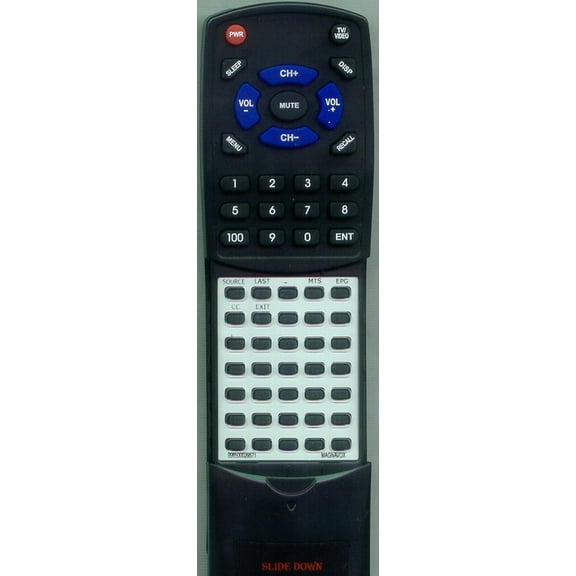 Replacement Remote for MAGNAVOX 996500029571, RT996500029571, 42MF230A134, 42MF230A, 42MF130A, HF42MF130A, 42MF230A/37, 42MF230A37, 42MF130A37