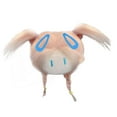 thumbnail image 3 of Llavero con cabeza de muñeco de peluche, adorable colgante de muñeco, juguete para regalo Rosa, 3 of 9