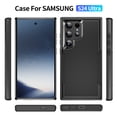 thumbnail image 4 of Dteck for Samsung Galaxy S24 Ultra Case, Full Body Heavy Duty Rugged Shockproof Protective Phone Cover with Tempered Glass Screen Protector and Camera Lens Cover,Black, 4 of 7