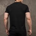 thumbnail image 5 of Cmfcve Cotton Linen T-Shirt for Men Henley Casual Short Sleeve Shirt 2026 Summer Textured Knit Beach Vacation Top, 5 of 8