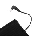 thumbnail image 3 of Calcetines térmicos eléctricos de algodón suave y grueso, calcetines térmicos con batería recargable por USB, gris y negro, 3 of 8