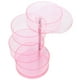 thumbnail image 4 of Organizador de joyas giratorio organizador de joyeros a prueba de polvo caja de almacenamiento de joyas portátil con plástico ABS para viajes para mujeres ANGGREK Otros, 4 of 8