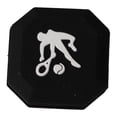 thumbnail image 1 of DYNWAVECA Tennis Racket Dampener Tennis Vibration Dampener for Game Sports Enthusiasts Black, 1 of 9