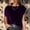 Purple, variant on Womens Velvet Tunic Top Vintage Elegant Holiday Crushed Velvet Mock Neck Batwing Sleeve Blouse