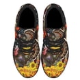 thumbnail image 2 of Turkey Thanksgiving America Shoes Sneakers for Women Men Black Size 9, 2 of 7