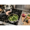 thumbnail image 5 of Black Cube Quick Release Stainless Steel 9.5" Saute Pan with Lid, Oven-Safe Cookware, 5 of 5