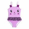 thumbnail image 3 of CAIXIA Girls Tankini Swimsuits Size 14-16 Trendy Polka Dot Stretchy Upf 50+ Uv Sun Protection Girls Cutout One-Piece Bathing Suit for Cute Swimwear, 3 of 9