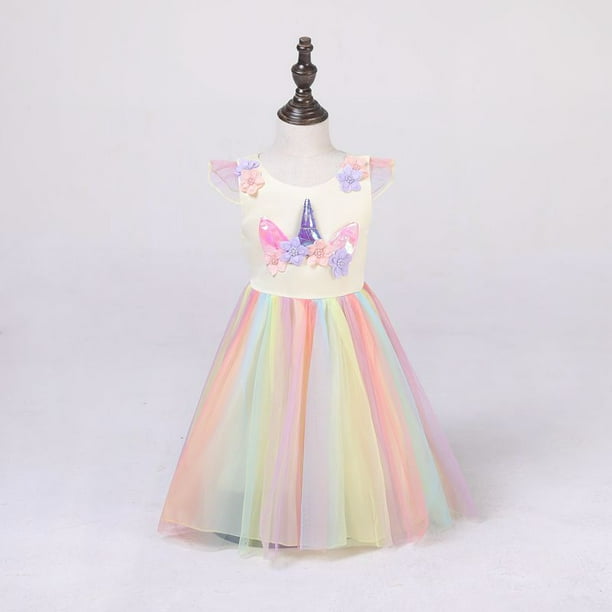 Vestido de niña, vestido infantil, vestido de Navidad, vestido de princesa, ropa infantil