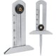 thumbnail image 3 of Tire Wear Gauge, Stainless Steel Tire Depth Gauge Safety Tire Ruler Tire Meter 0-30mm for Car Motorcycle, 3 of 5