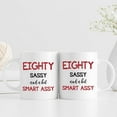 thumbnail image 2 of Funny 80th Birthday Gifts for Women - Funny 80th Birthday Gifts for Mom Sister Grandma Aunt Wife Cousin Daughter Coworker Friend - 11oz Coffee Mug, 2 of 6