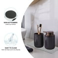 thumbnail image 3 of Uxcell Square Water Absorbent Diatomite Coasters 12.2x5.5inch, Quick Dry Sink Organizer , Light Gray 2 Pack, 3 of 7