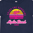 thumbnail image 4 of Inktastic Summer Enjoy the Sunshine Naples Beach Florida in Pink Boys or Girls Baby T-Shirt, 4 of 5