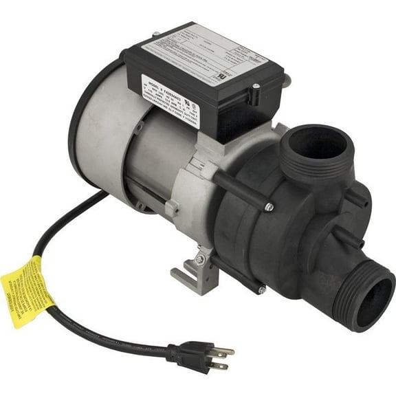 Balboa 1074002 Bath Pump WOW 1.5HP 13.5AMP 115V 1SPD Air Switch 3' Nema