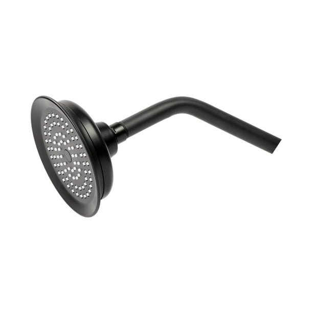 Regadera para Baño CNX acero inoxidable ABS color negro mate incluye tubo y chapetón RCT307