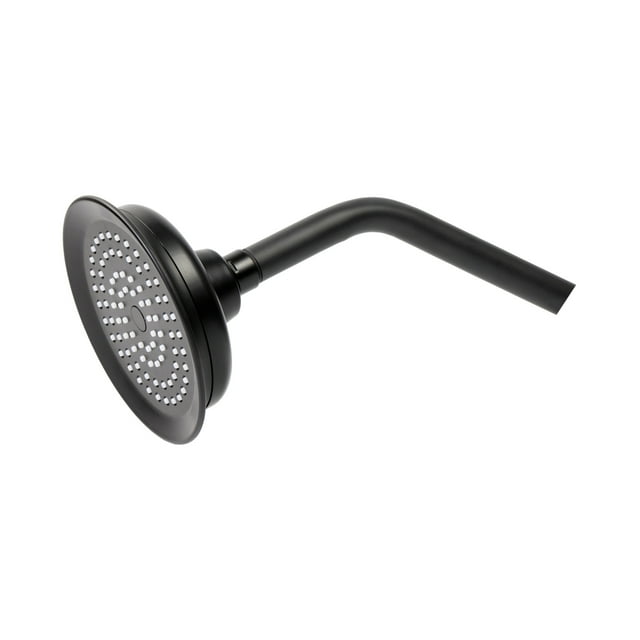 Regadera para Baño CNX acero inoxidable ABS color negro mate incluye tubo y chapetón RCT307