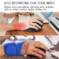 thumbnail image 3 of Wrist Brace Carpal Tunnel Wrist Brace Wrist Support Wrist Splint Hand Brace, Blue, 1Pc, 3 of 10