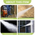 thumbnail image 4 of Shooter Tip for Pressure Washing, Tall Reach Tip Shooter Tip Soap Nozzle(5-7 Gpm Downstreaming) for Softwashing & Pressure Washing, 4 of 7